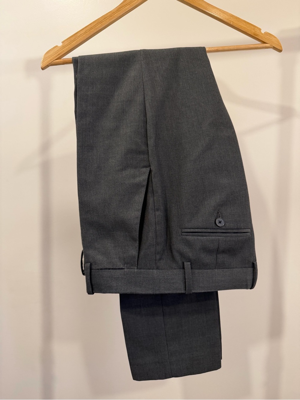 H&M Dark Gray Men's Dress Trousers